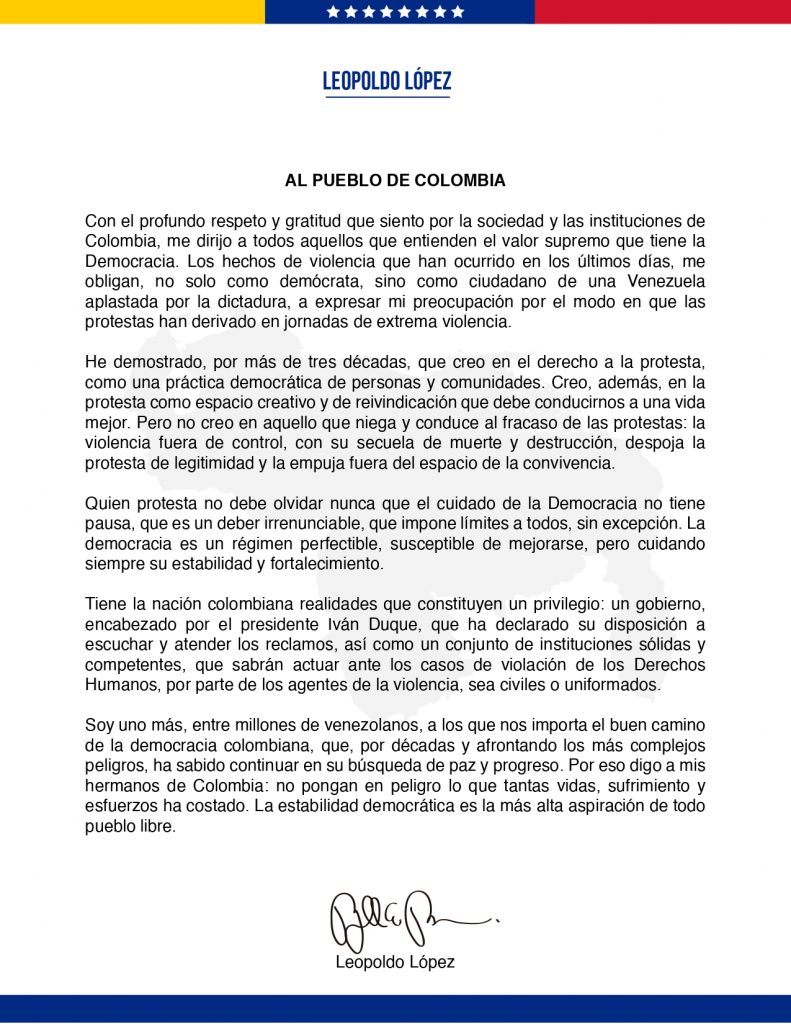 Prensa Leopoldo López